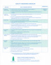 Quality Assurance Checklist